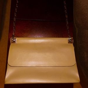 New  Barbara Milano leather purse, camel color